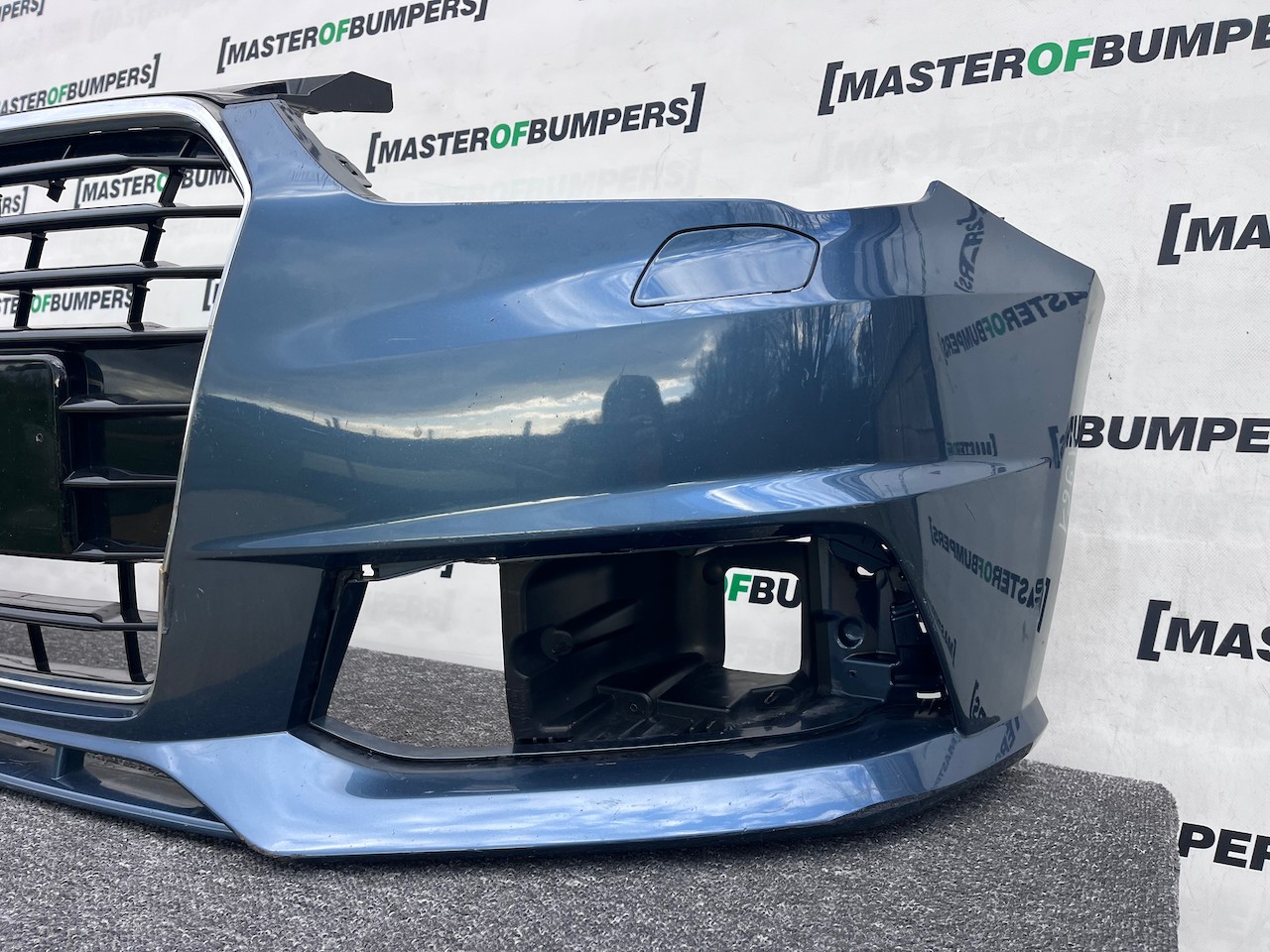 Audi A1 S-line Hatchback Lift 2015-2018 Front Bumper No Pdc Genuine [a961]