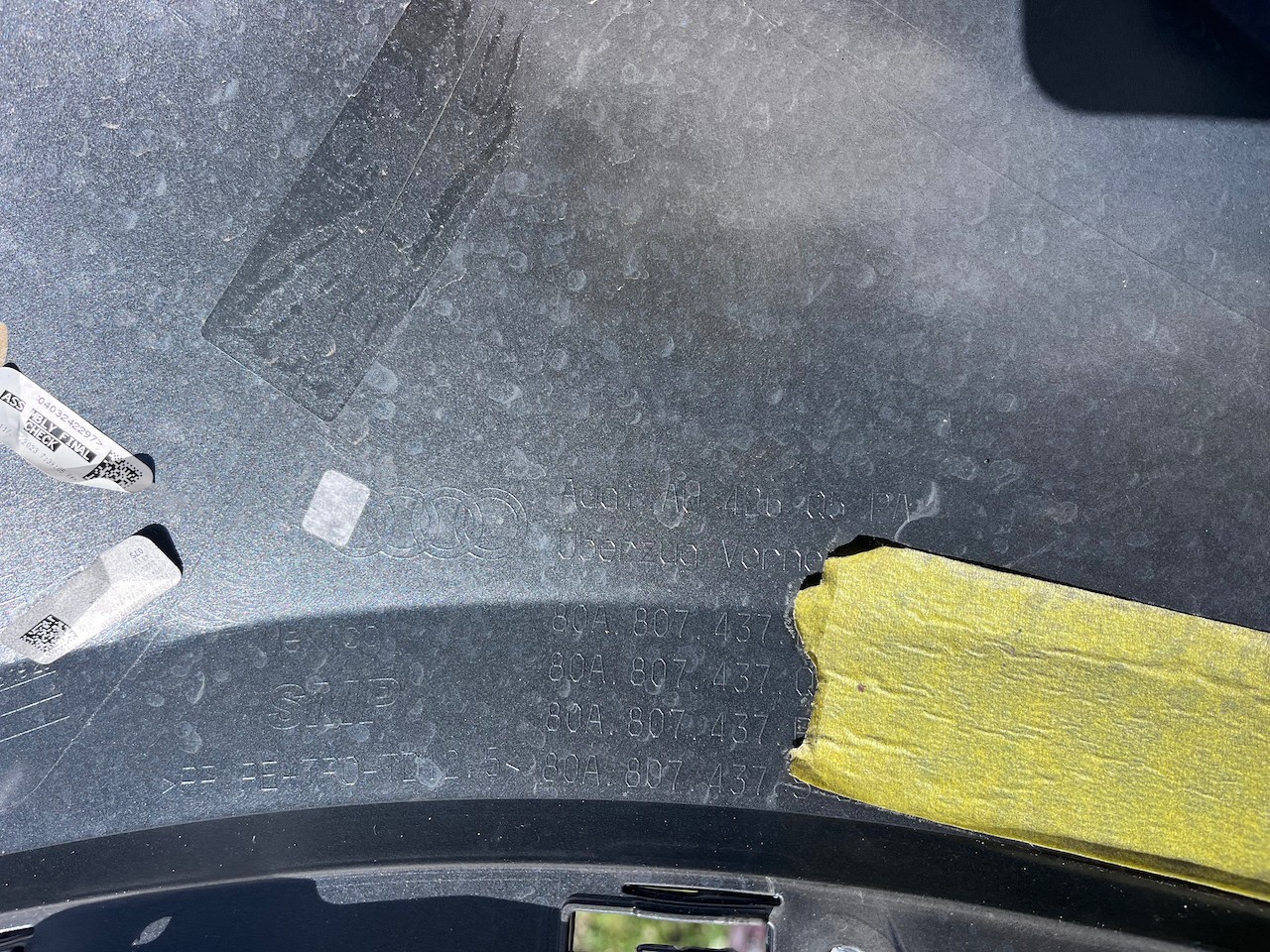 Audi Q5 S Line Quattro Suv Mk2 Lift 2021-2024 Front Bumper 4 Pdc Genuine [a968]