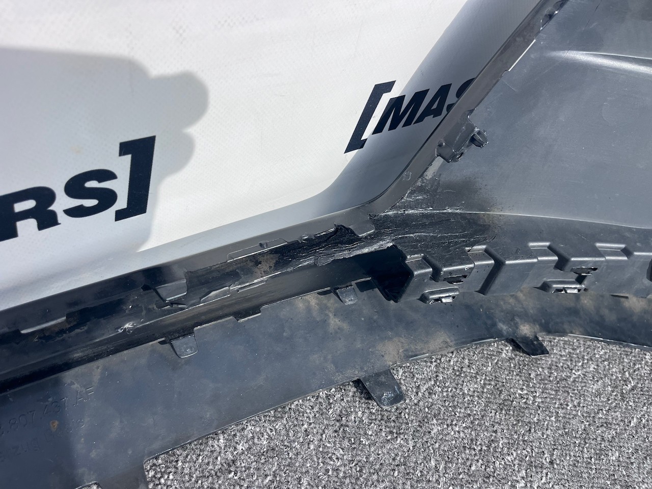 Audi A3 Se Hatchback 8v Lift 2016-2019 Front Bumper No Pdc Genuine [a980]