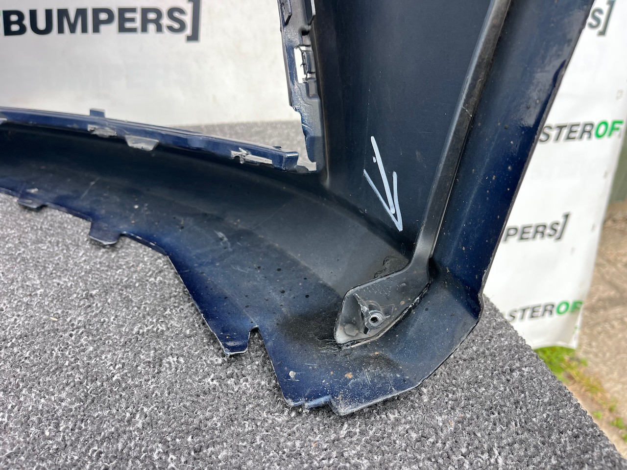 Audi A3 Se 8v Lift Hatchback 2016-2019 Front Bumper No Pdc Jets Genuine [a987]