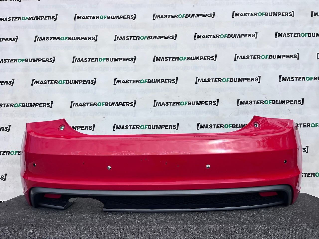 Audi A1 S Line 3 And 5 Doors Lift 8xa 2015-2018 Rear Bumper 4 Pdc Genuine [a990]