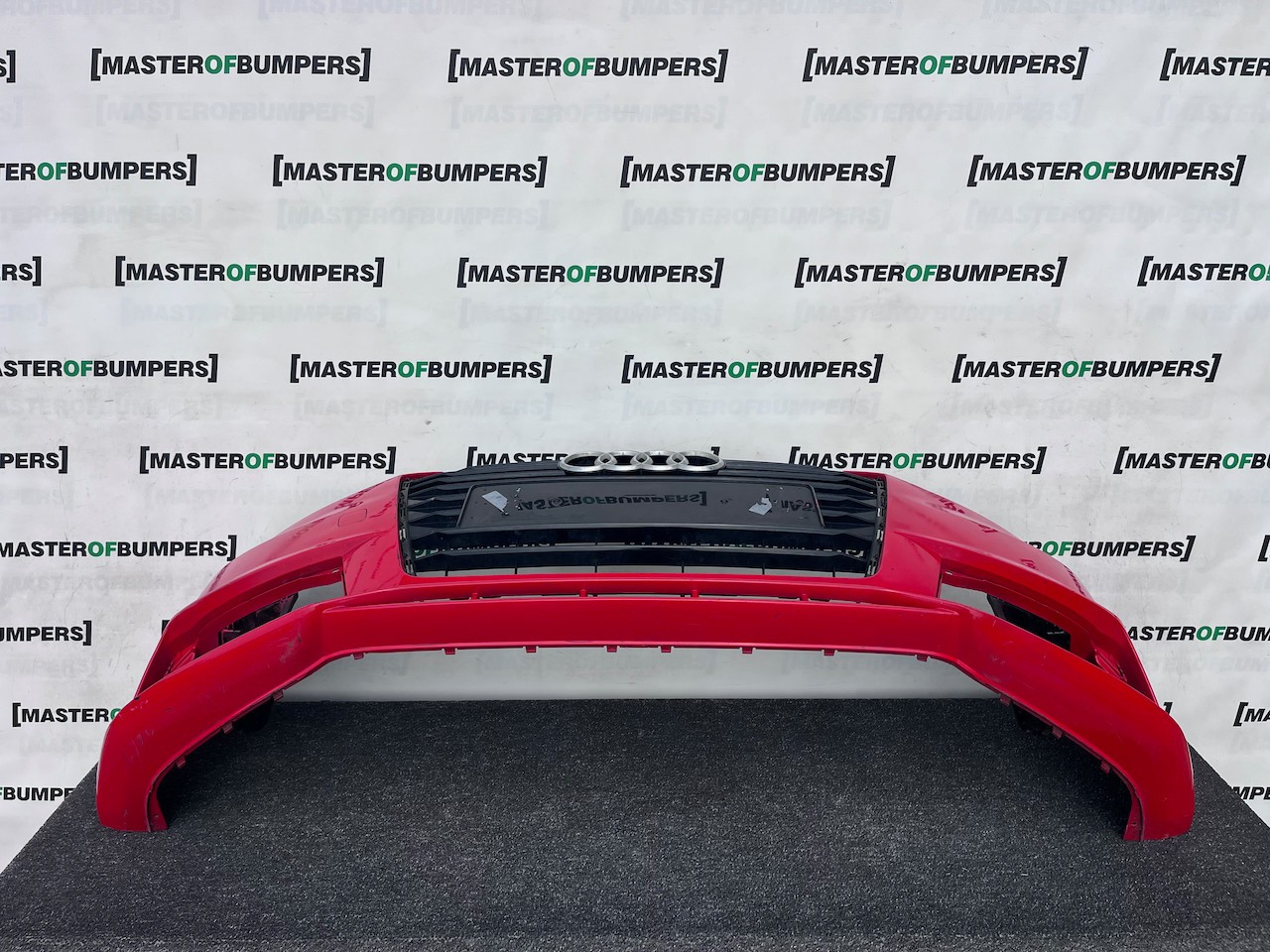 Audi A1 S-line Hatchback Lift 2015-2018 Front Bumper No Pdc Jets Genuine [a2]