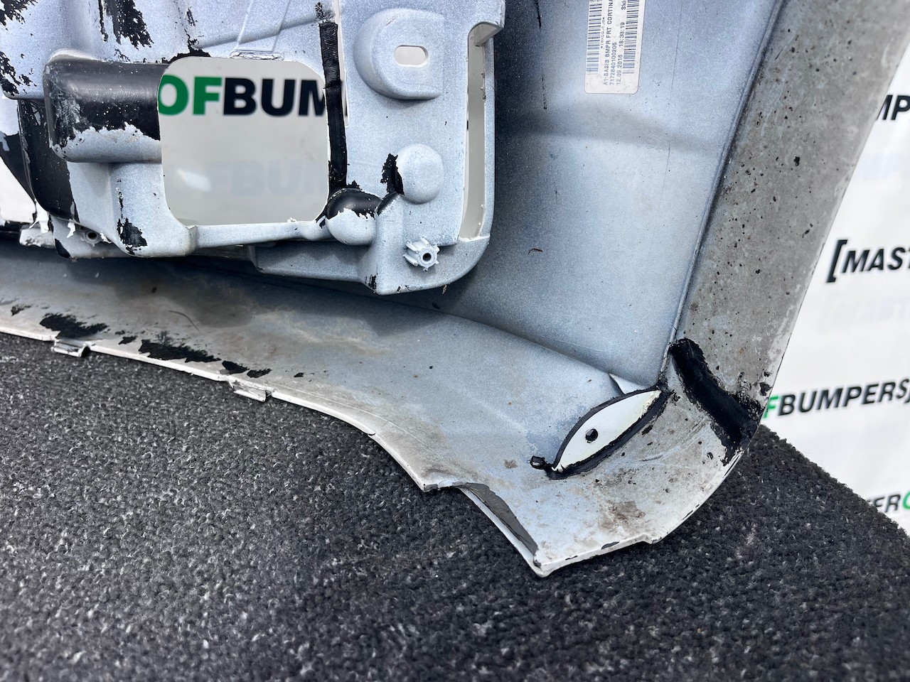 Audi A1 Se Basic Hatchback Lift 2015-2018 Front Bumper No Pdc Genuine [a21]