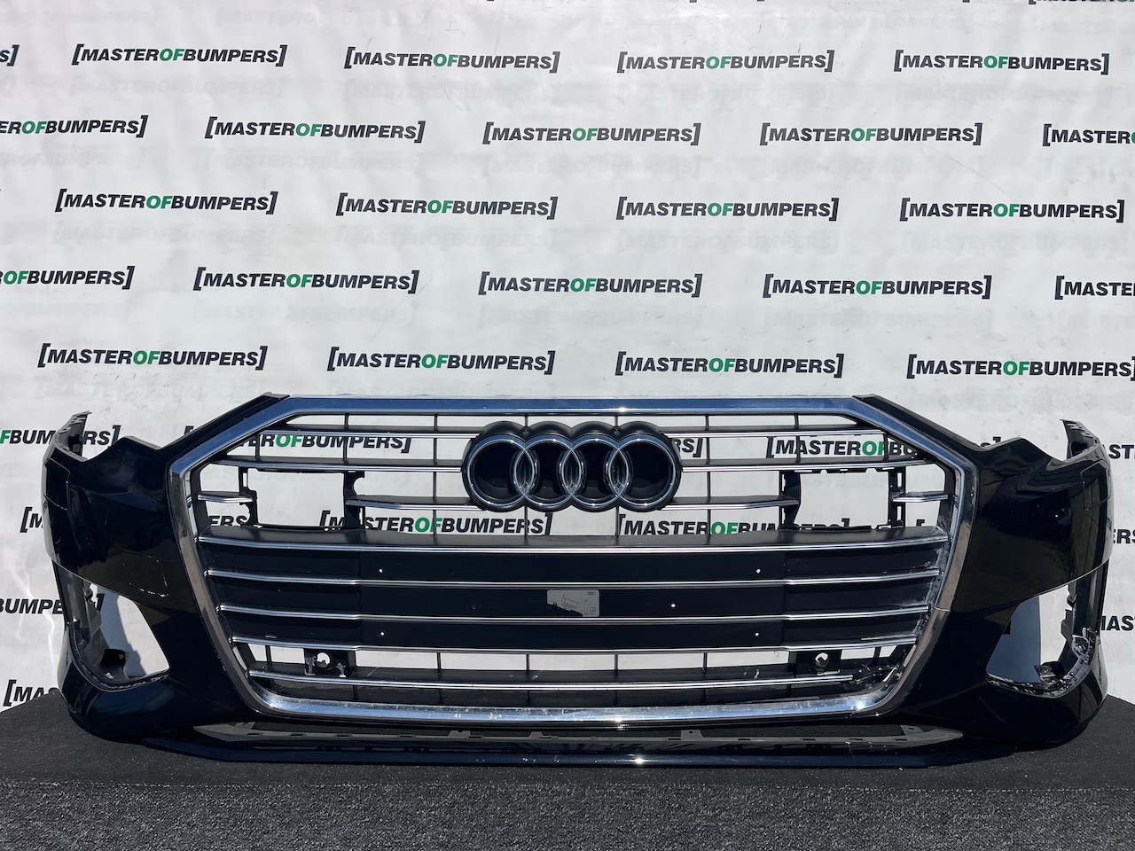 Audi A6 Se C8 Avant Saloon 2019-2023 Front Bumper 6 Pdc Genuine [a28]