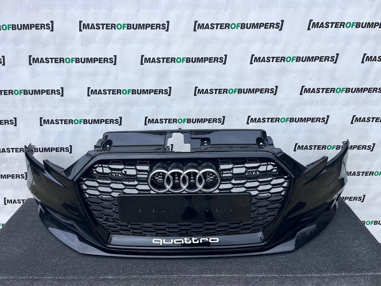 Audi A3 Se Hatchback Lift 2016-2019 Front Bumper No Pdc Jets Genuine [a965]