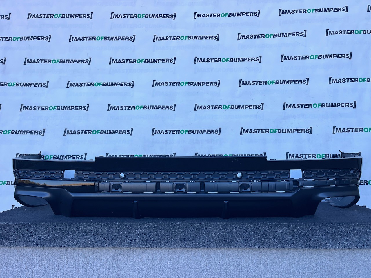 Audi Q7 S Line Second Lift 2024-2027 Rear Bumper Difuser 6 Pdc Genuine [a64]