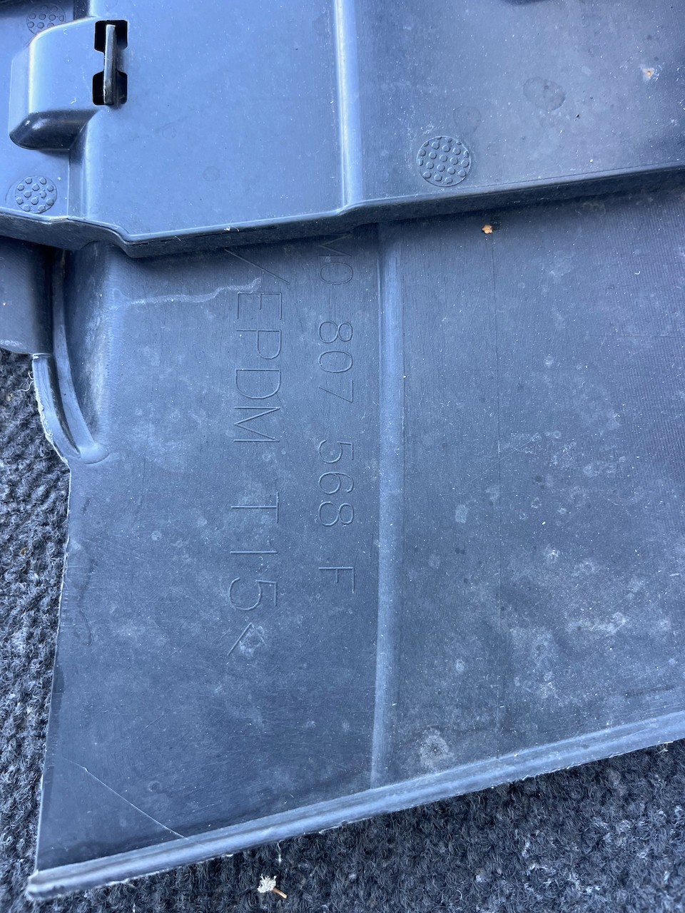 Audi Q7 S Line Second Lift 2024-2027 Rear Bumper Difuser 6 Pdc Genuine [a64]