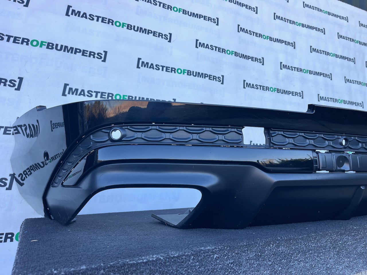 Audi Q7 S Line Second Lift 2024-2027 Rear Bumper Difuser 6 Pdc Genuine [a64]