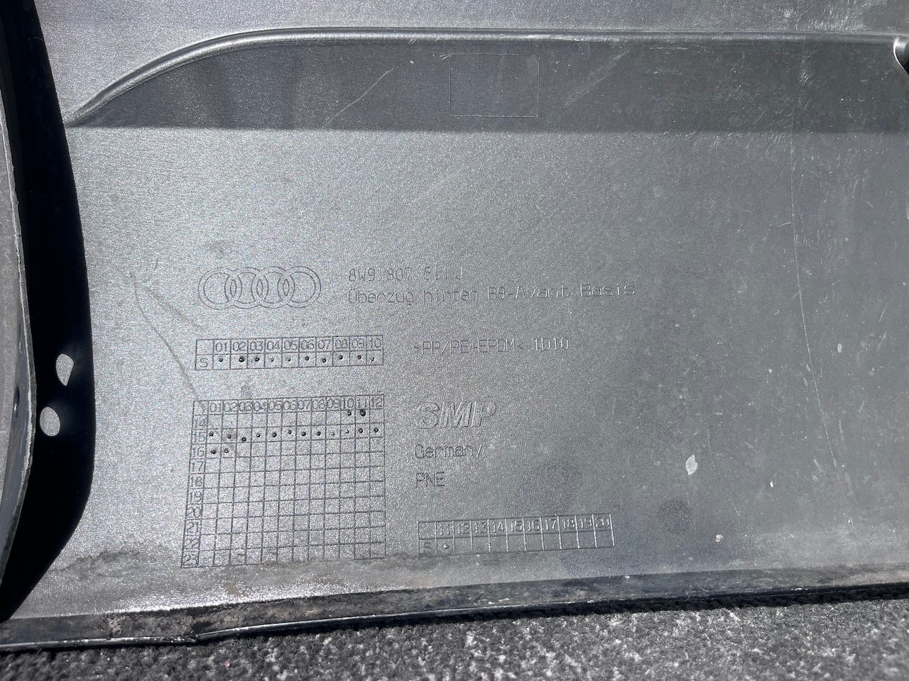 Audi A4 Se Sport Avant Estate B9 2016-2019 Rear Bumper 4 Pdc Genuine [a68]
