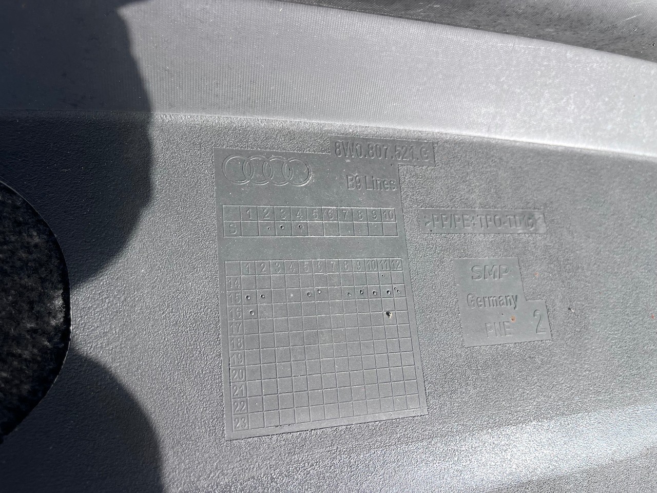 Audi A4 Se Sport Avant Estate B9 2016-2019 Rear Bumper 4 Pdc Genuine [a68]