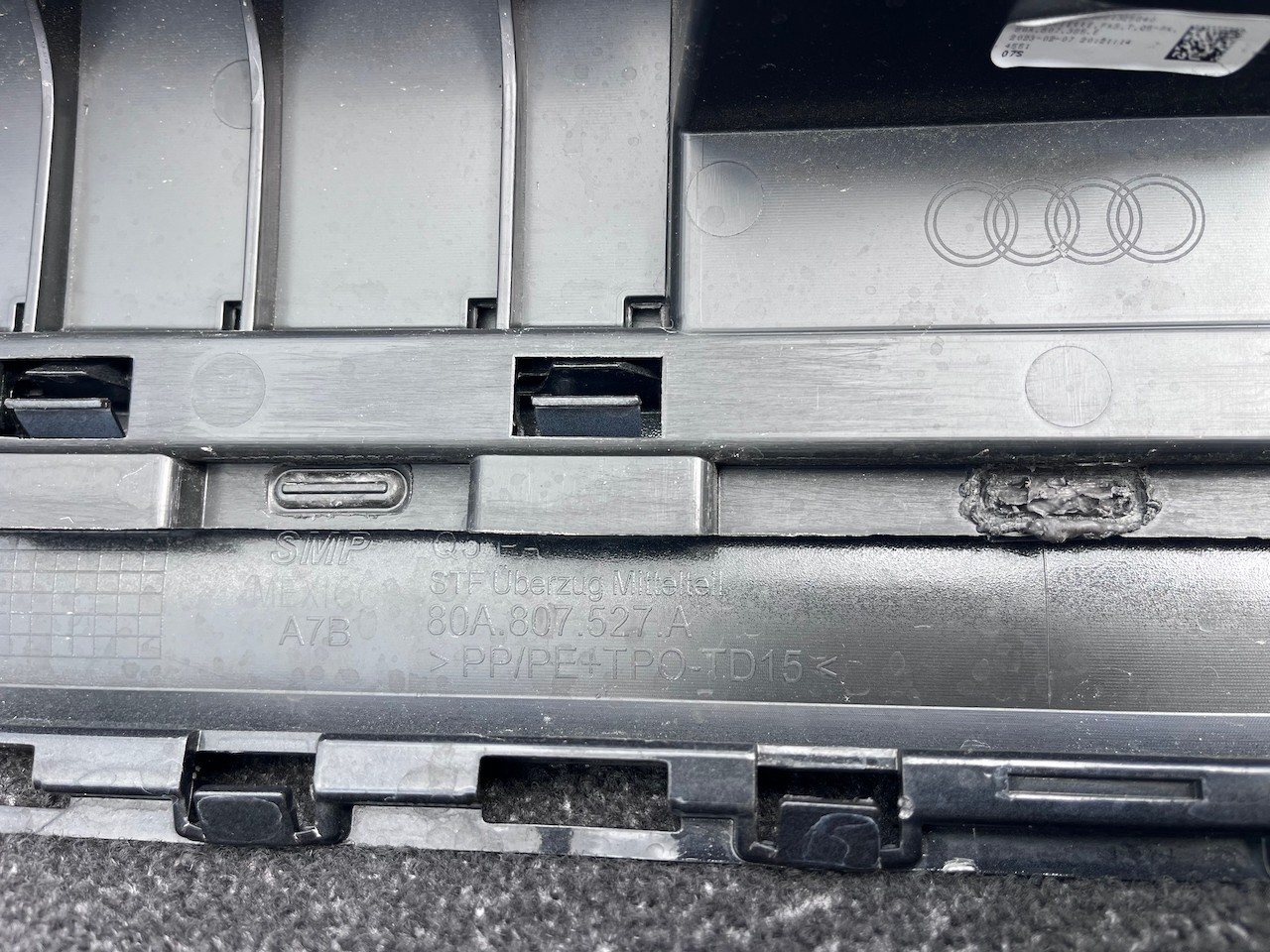 Audi Sq5 Q5 S Line Suv Lift 2020-2023 Rear Bumper 6 Pdc Genuine [a76]