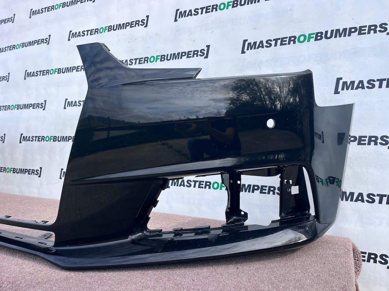 Audi A4 Se Sport Saloon Avant 2016-2018 Front Bumper 4 Pdc No Jets Genuine [a95]