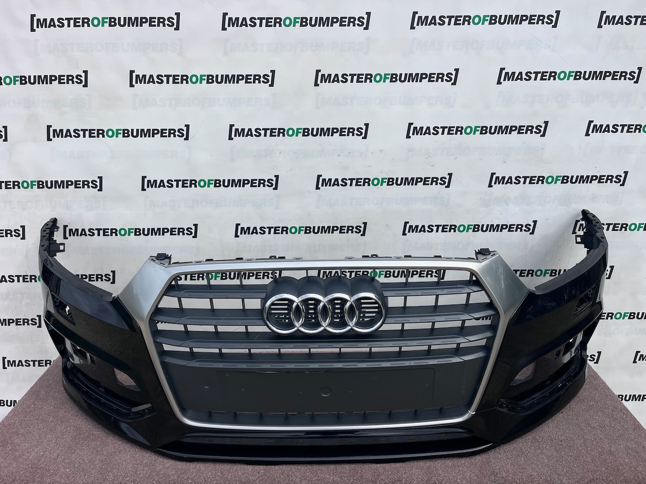 Audi Q3 S Line Mk1 Lift 2015-2018 Front Bumper No Pdc Jets Genuine [a112]