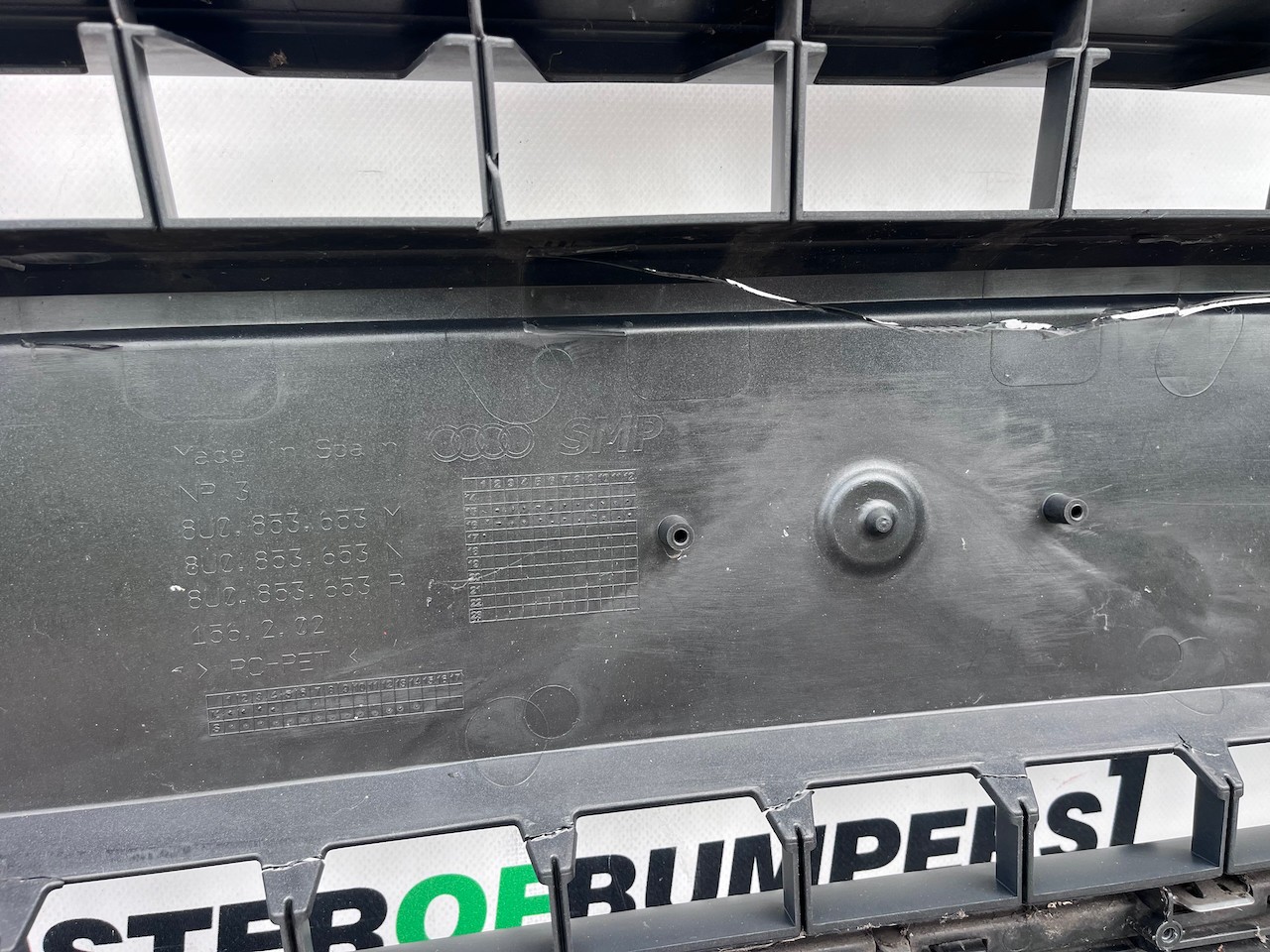 Audi Q3 S Line Mk1 Lift 2015-2018 Front Bumper No Pdc Jets Genuine [a112]