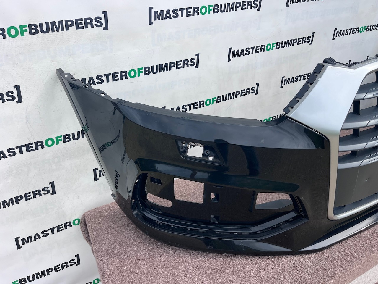 Audi Q3 S Line Mk1 Lift 2015-2018 Front Bumper No Pdc Jets Genuine [a112]