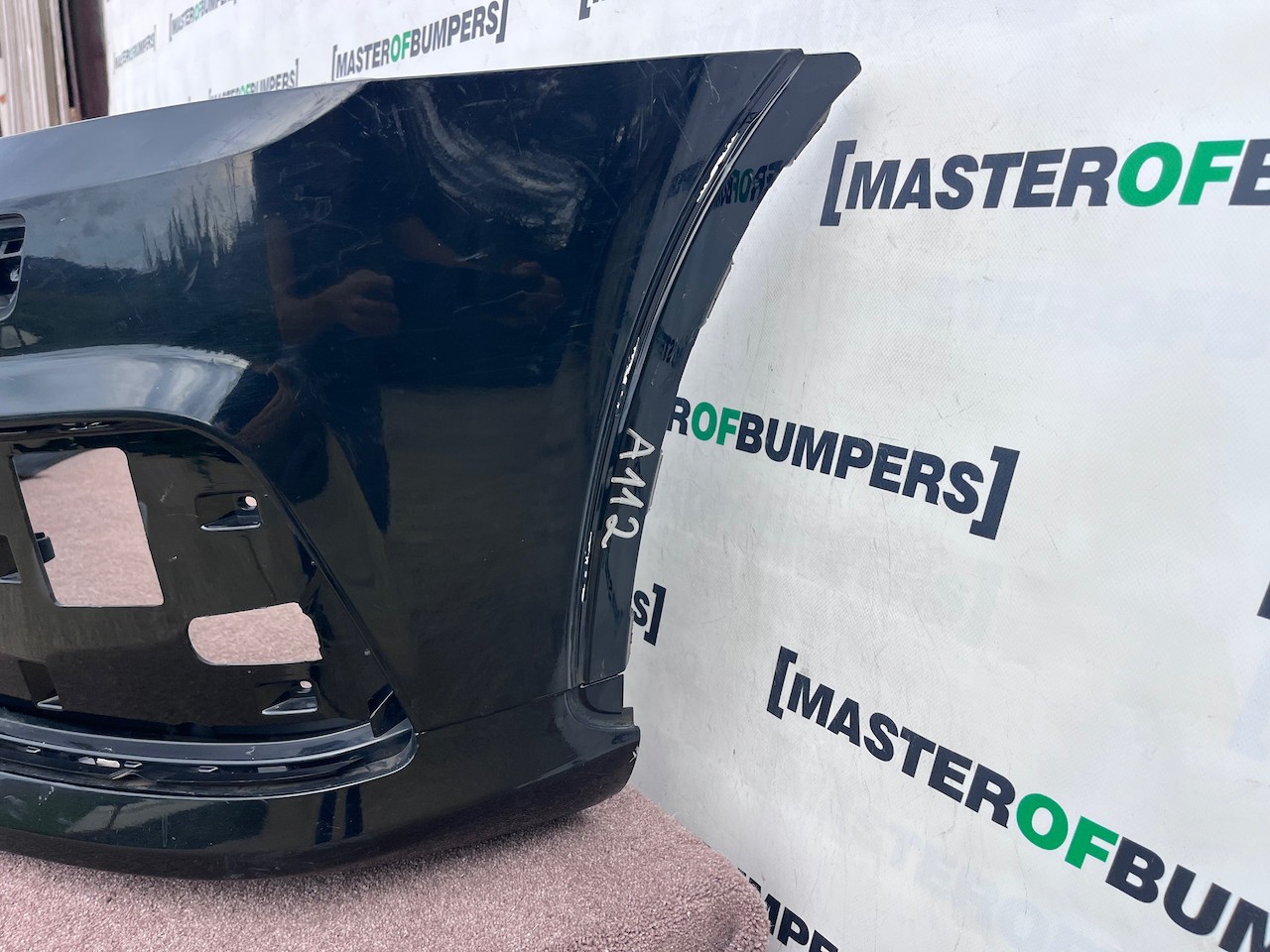 Audi Q3 S Line Mk1 Lift 2015-2018 Front Bumper No Pdc Jets Genuine [a112]