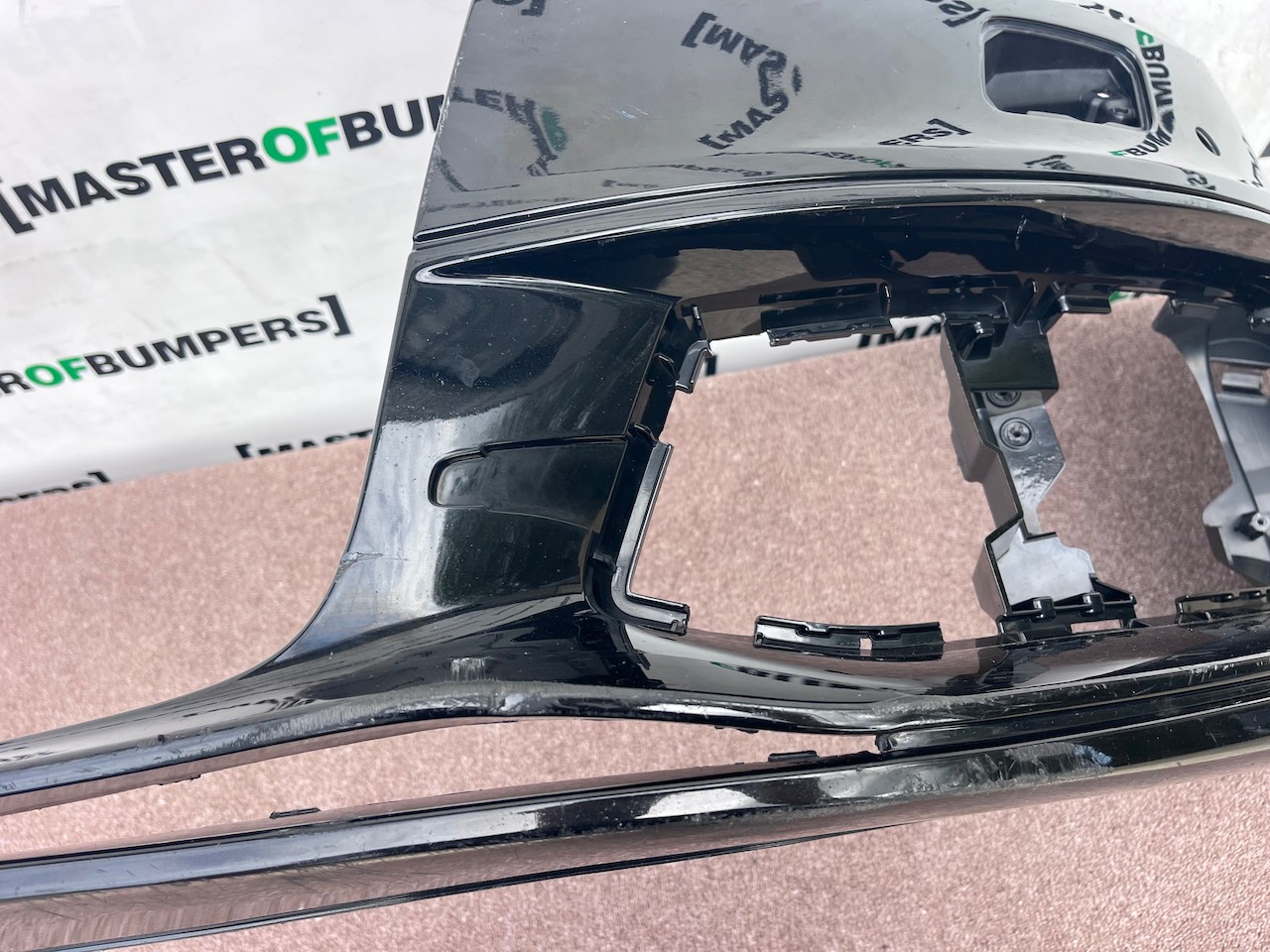 Audi A3 S Line S3 Hatchback 8v 2013-2016 Front Bumper 4 Pdc Jets Genuine [a114]