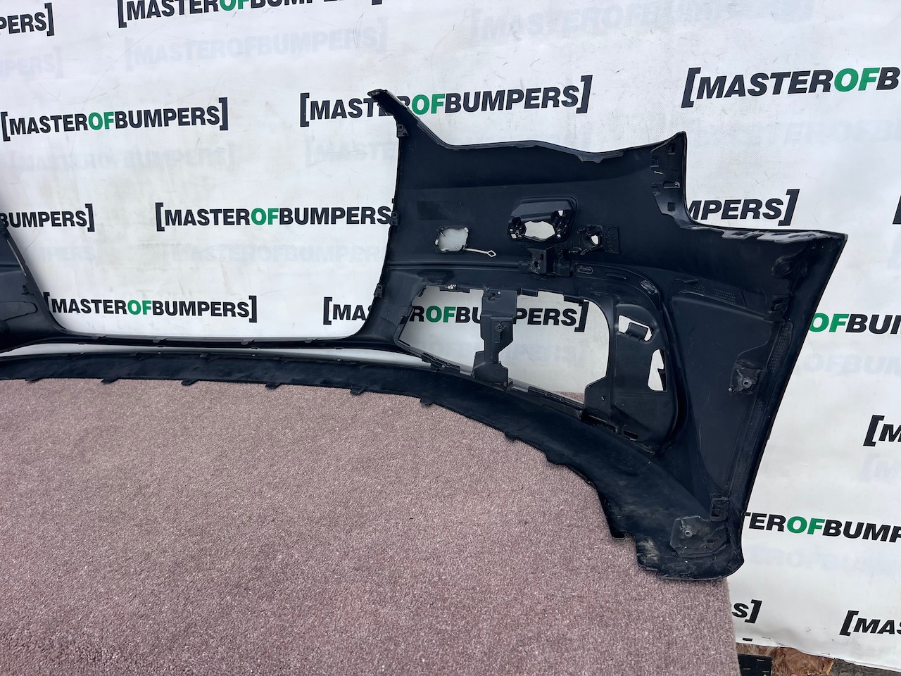 Audi A3 S Line S3 Hatchback 8v 2013-2016 Front Bumper 4 Pdc Jets Genuine [a114]