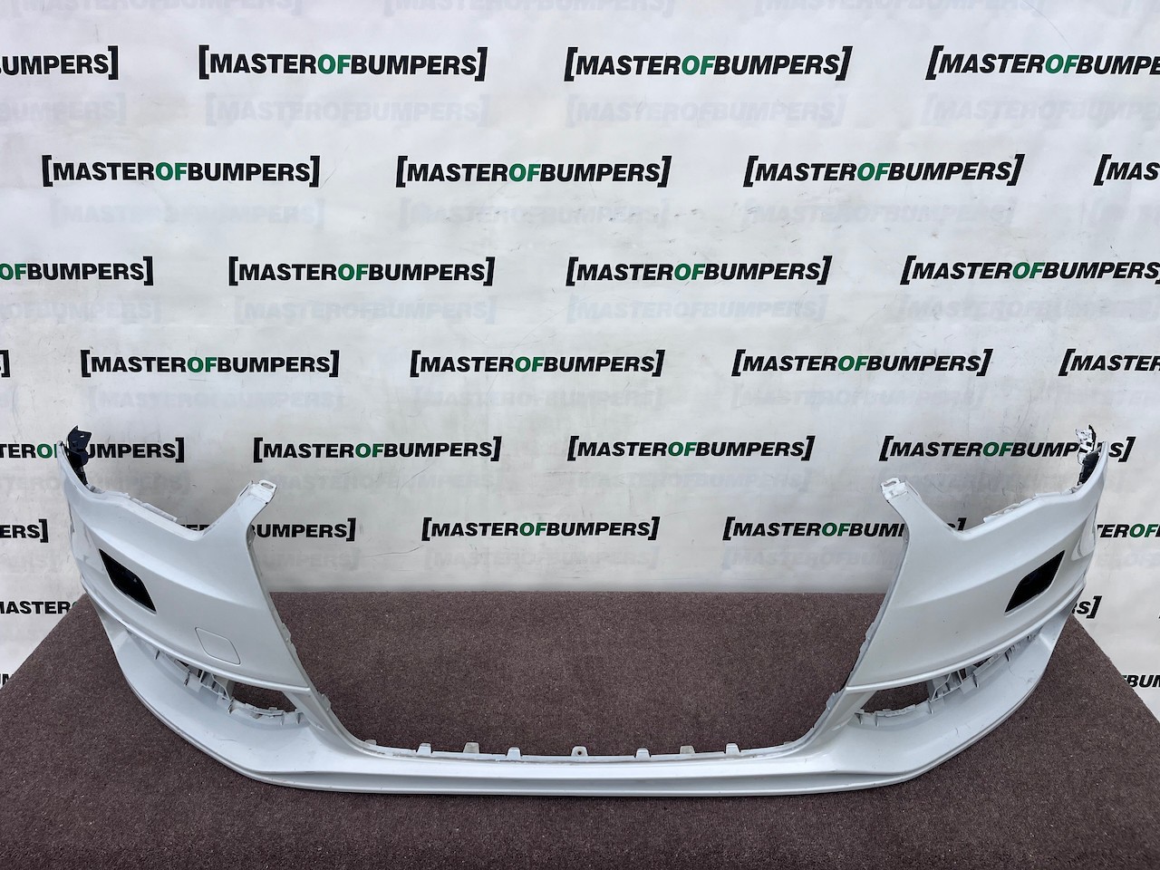 Audi A3 S Line S3 Hatchback 8v 2013-2016 Front Bumper No Pdc Jets Genuine [a115]