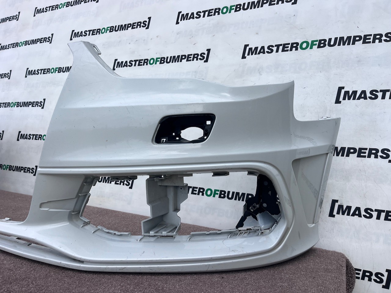 Audi A3 S Line S3 Hatchback 8v 2013-2016 Front Bumper No Pdc Jets Genuine [a115]
