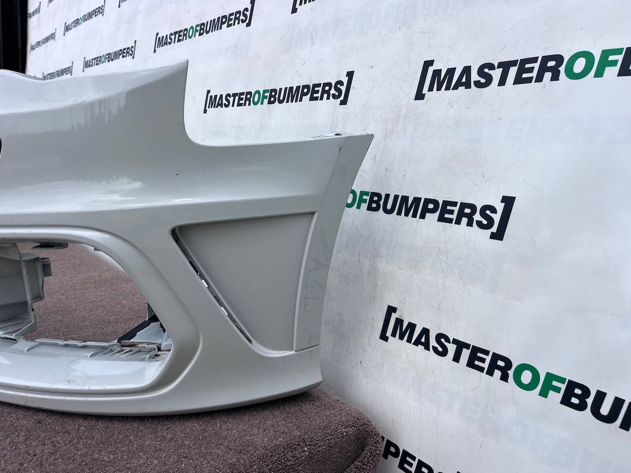 Audi A3 S Line S3 Hatchback 8v 2013-2016 Front Bumper No Pdc Jets Genuine [a115]