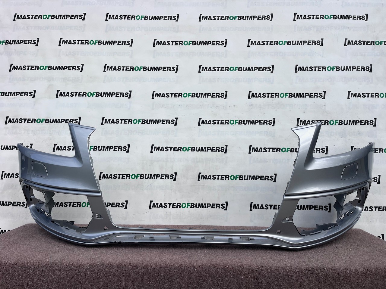 Audi Q5 S-line Suv Mk1 Lift 2012-2016 Front Bumper 4 Pdc Jets Genuine [a121]