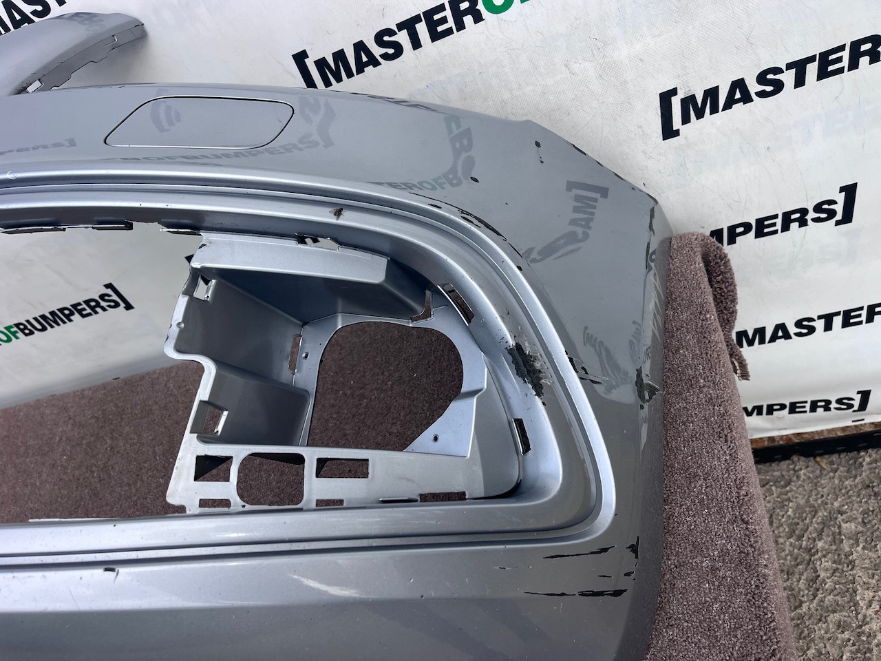 Audi Q5 S-line Suv Mk1 Lift 2012-2016 Front Bumper 4 Pdc Jets Genuine [a121]