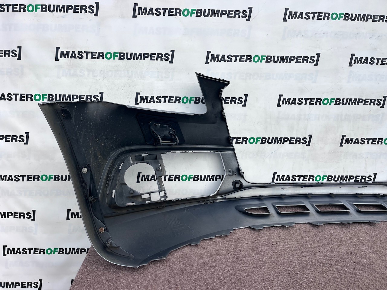 Audi Q5 S-line Suv Mk1 Lift 2012-2016 Front Bumper 4 Pdc Jets Genuine [a121]