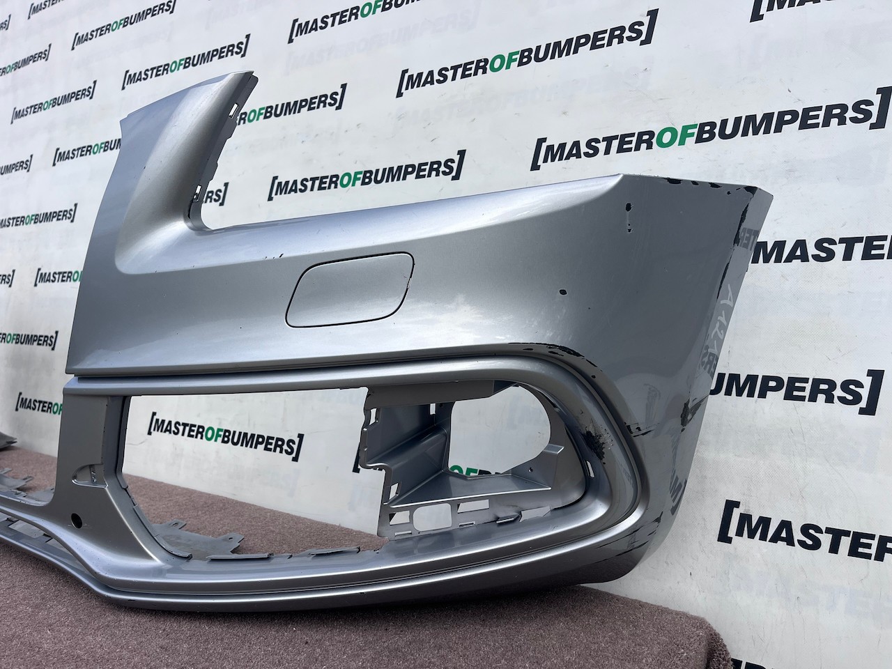 Audi Q5 S-line Suv Mk1 Lift 2012-2016 Front Bumper 4 Pdc Jets Genuine [a121]