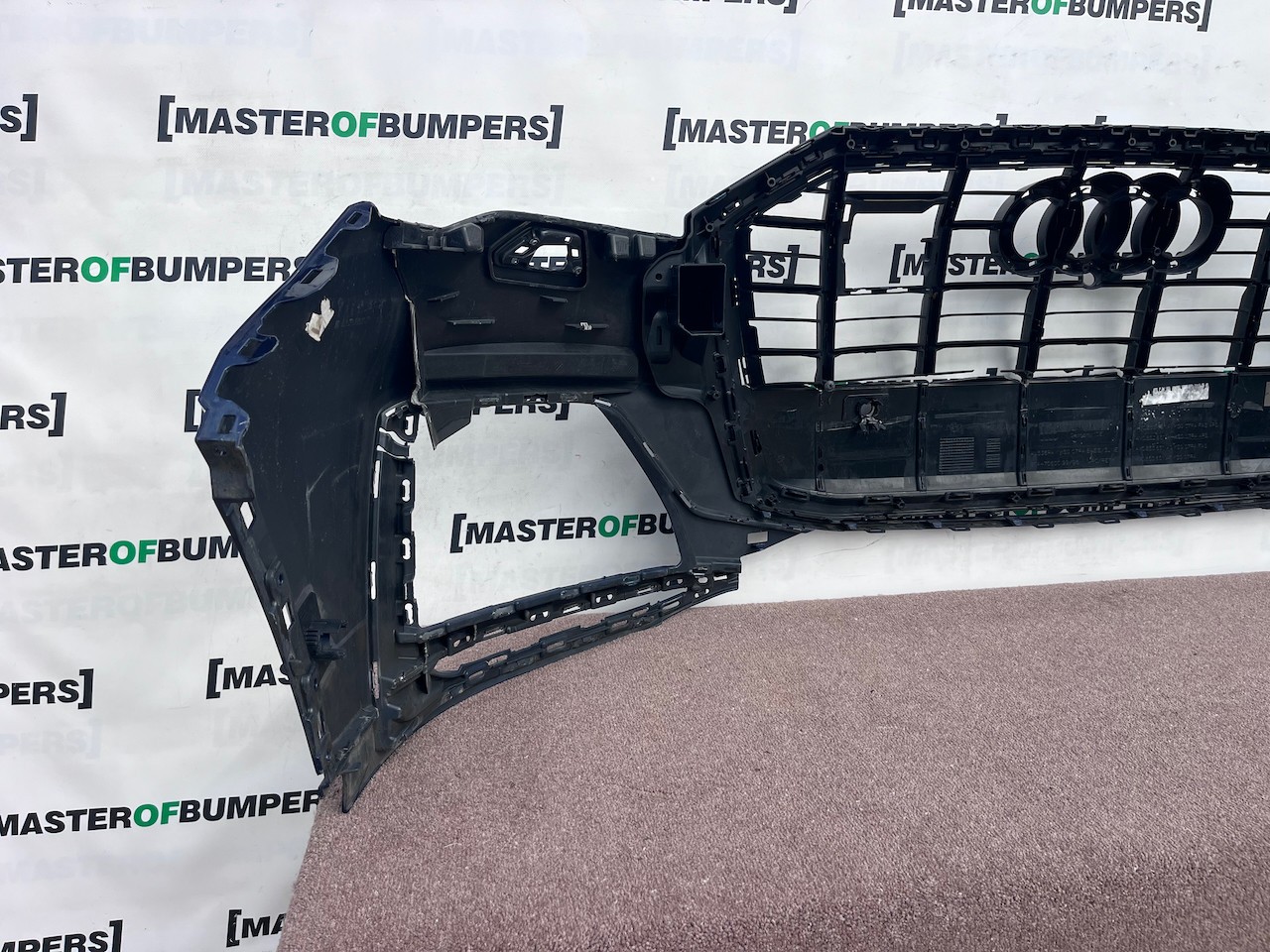 Audi Q7 S Line Suv Face Lift 2019-2023 Front Bumper Skin 6 Pdc Genuine [a120]