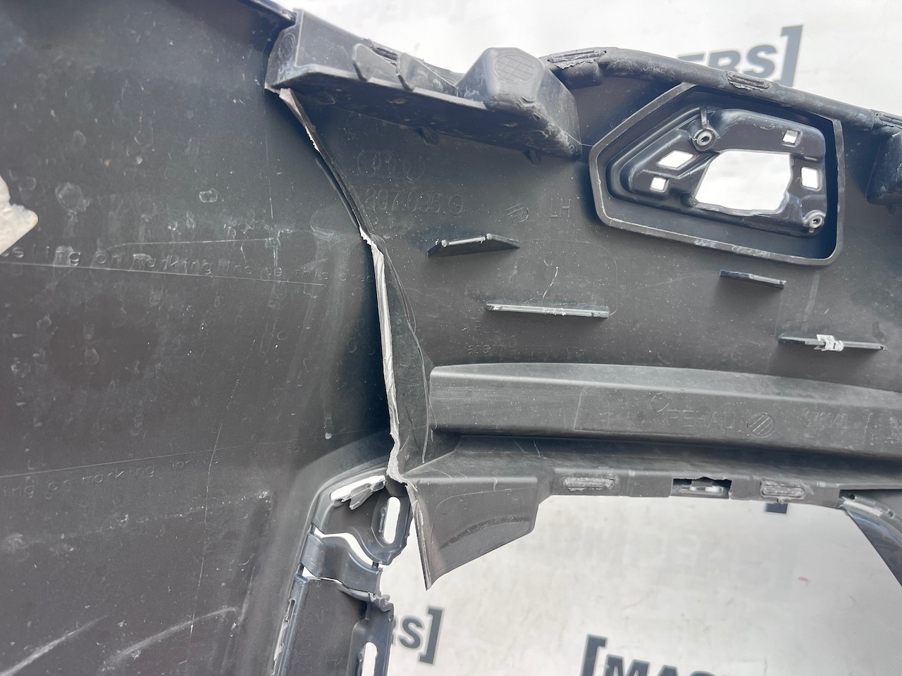 Audi Q7 S Line Suv Face Lift 2019-2023 Front Bumper Skin 6 Pdc Genuine [a120]