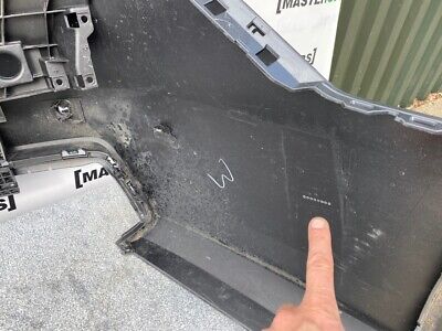 Audi A7 S Line S7 Mk2 2018-2021 Rear Bumper In Grey 6 X Pdc Genuine [a605]