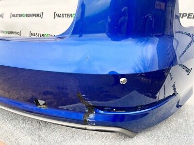 Audi S3 Saloon Cabrio 2013-2015 Rear Bumper W/difuser 4 Pdc Genuine [a864]