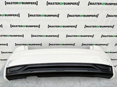 Audi A1 Se Mk2 2018-2021 Rear Bumper In White No Pdc Genuine [a872]