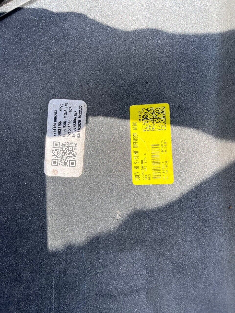 Audi Etron E-tron S Sport 95kw 2019-on Rear Bumper 6 Pdc Genuine [a116]