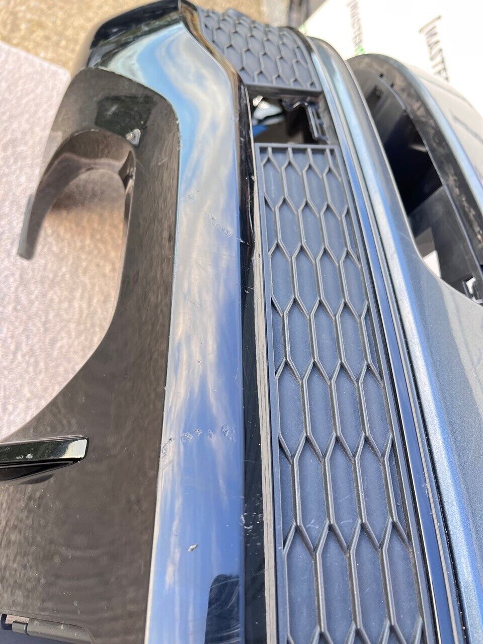 Audi Q3 S Line Competition 2015-2018 Rear Bumper With Difuser Genuine [a229]