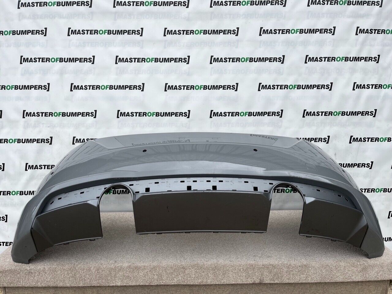 Audi Tt S Line 2016-2019 Rear Bumper With Diffuser 4 Pdc Genuine [a358]