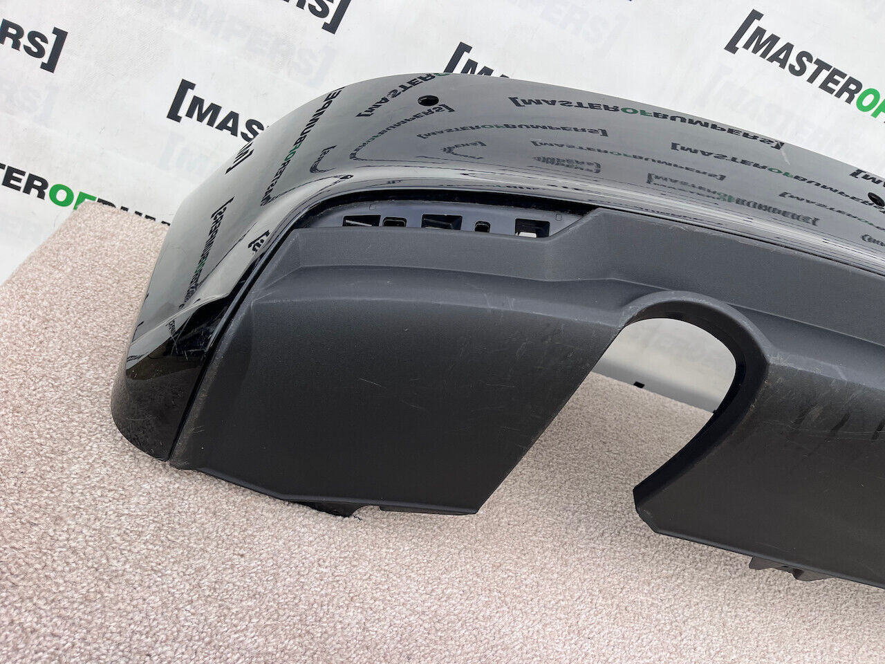 Audi A1 Se 3 And 5 Doors Lift 8xa 2015-2018 Rear Bumper 4 Pdc Genuine [a514]