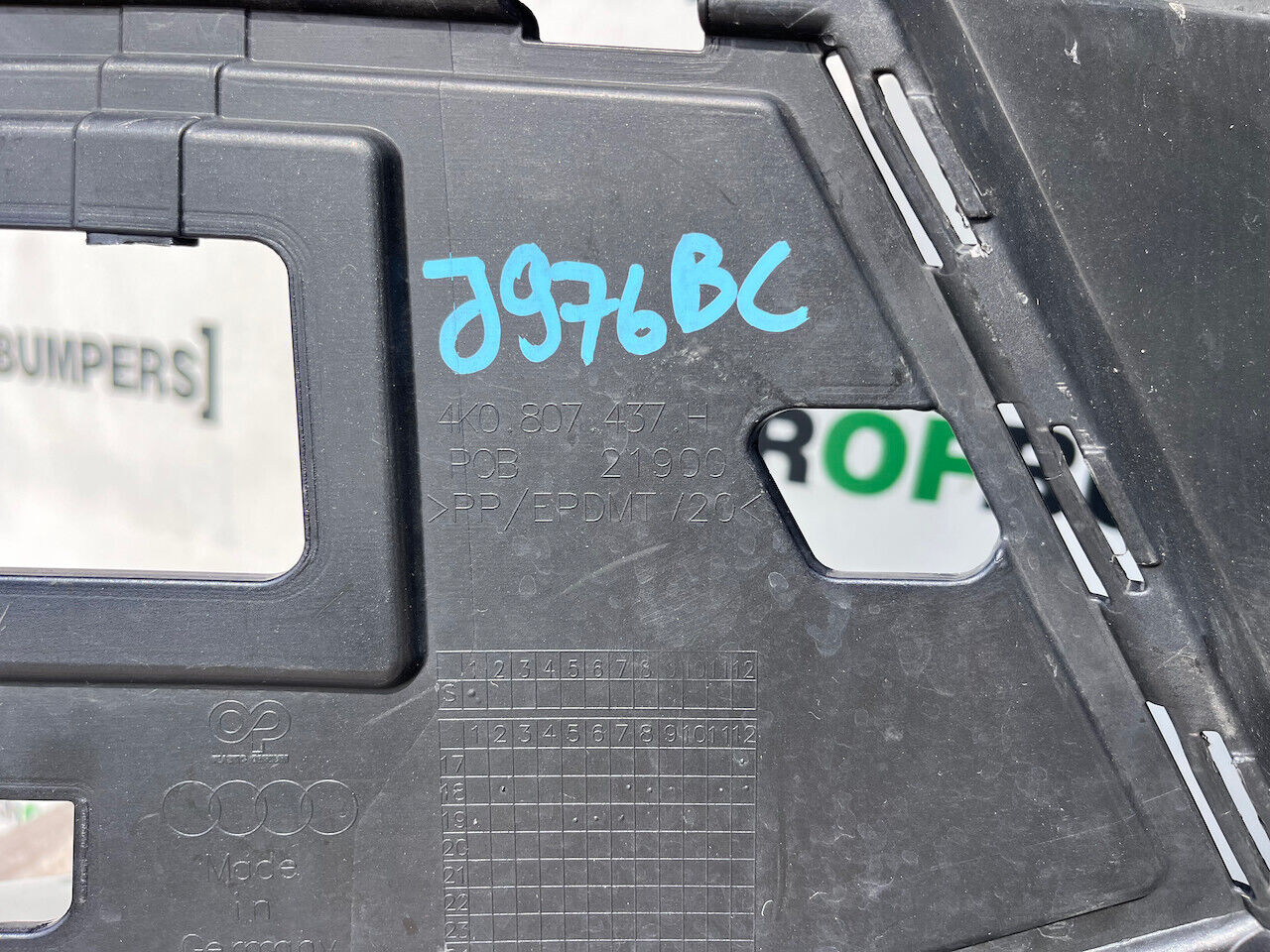 Audi A6 Allroad Avant Estate C8 2019-2023 Front Bumper 4 Pdc Genuine [a618]