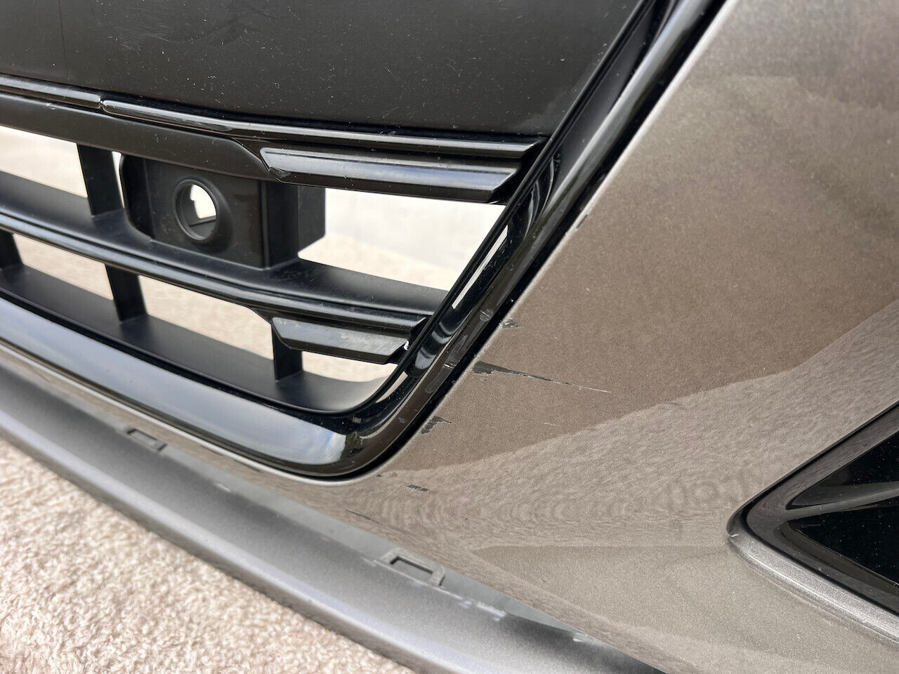 Audi A4 Sport Edition B9 Saloon Avant 2020-on Front Bumper 4 Pdc Genuine [a736]