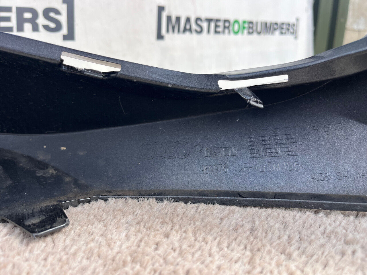 Audi A3 S Line S3 8y Hatchback 2020-2024 Front Bumper 6 Pdc +jets Genuine [a785]