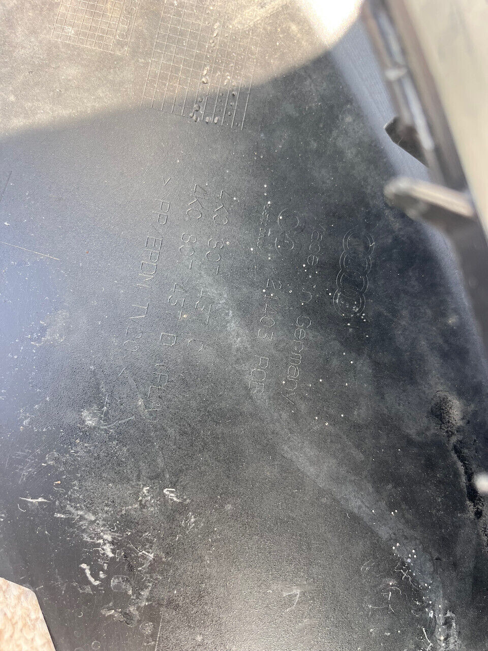 Audi A6 S Line Saloon Estate C8 2019-2023 Front Bumper 6 Pdc +jet Genuine [a764]