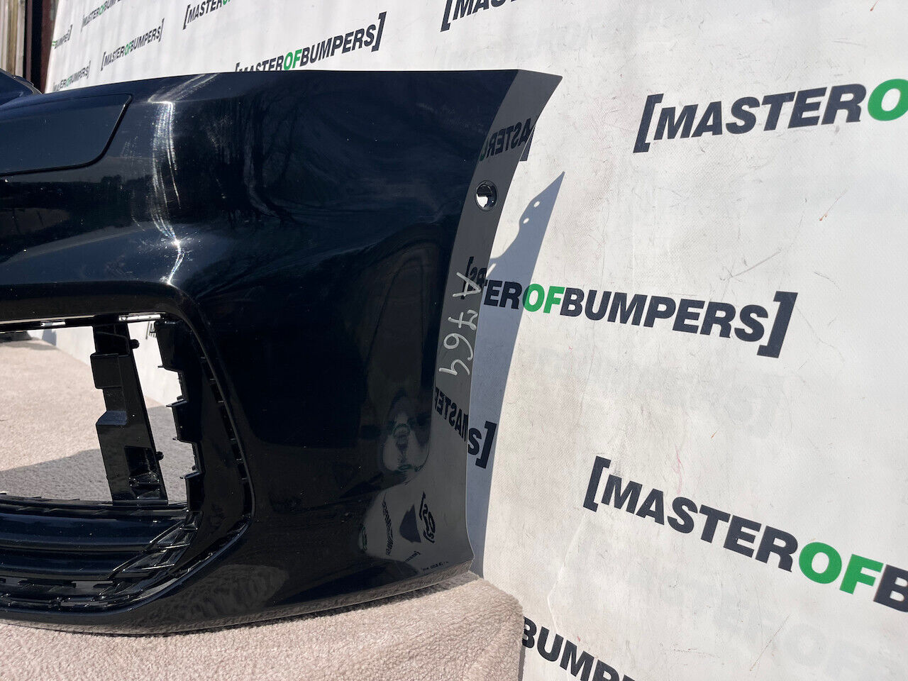 Audi A6 S Line Saloon Estate C8 2019-2023 Front Bumper 6 Pdc +jet Genuine [a764]