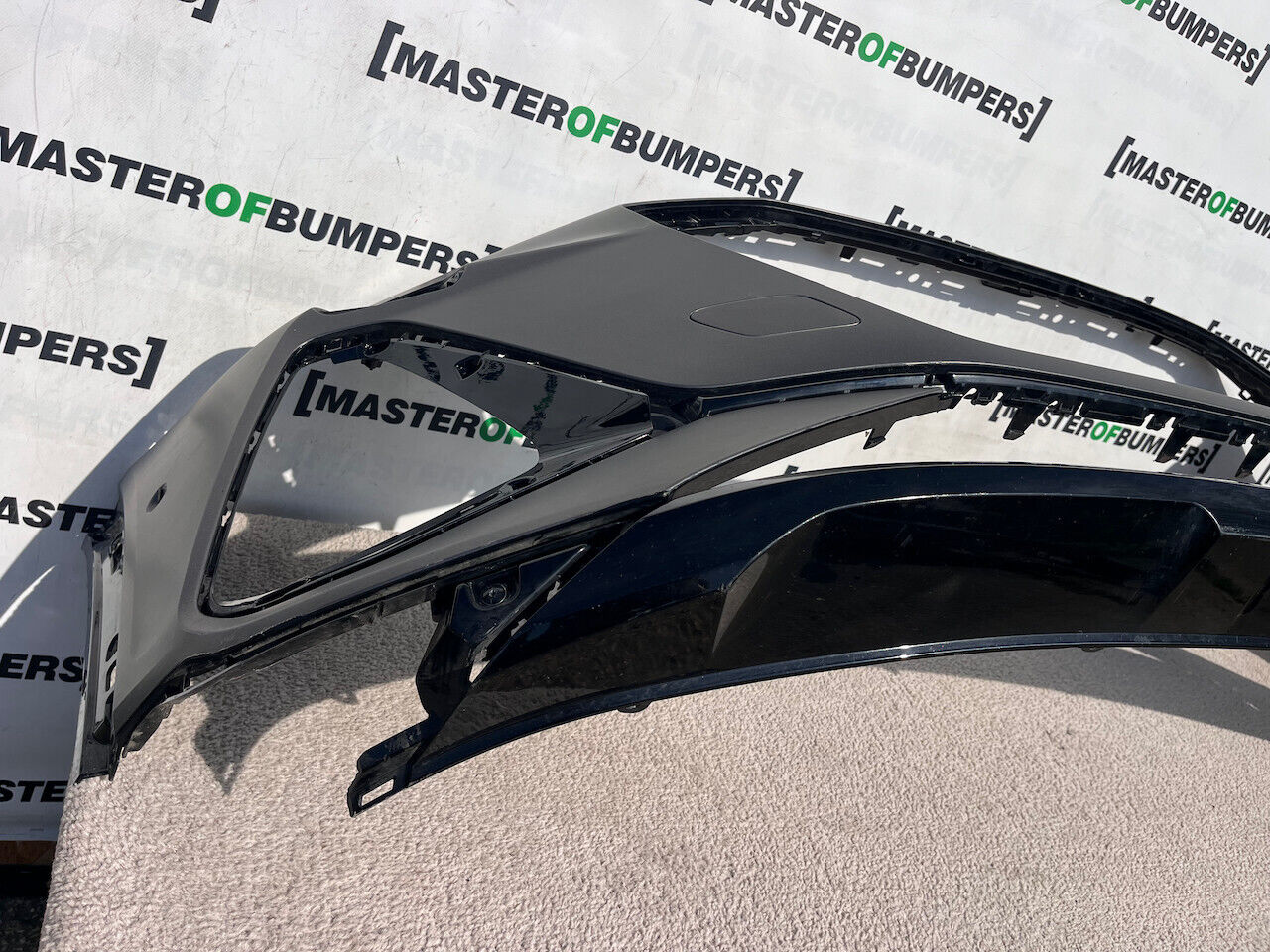 Audi Etron E-tron S Line Suv 2019-2024 Front Bumper 6 Pdc +jets Genuine [a772]
