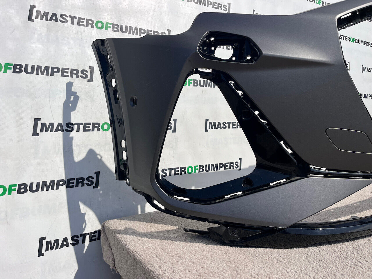 Audi Etron E-tron S Line Suv 2019-2024 Front Bumper 6 Pdc +jets Genuine [a772]