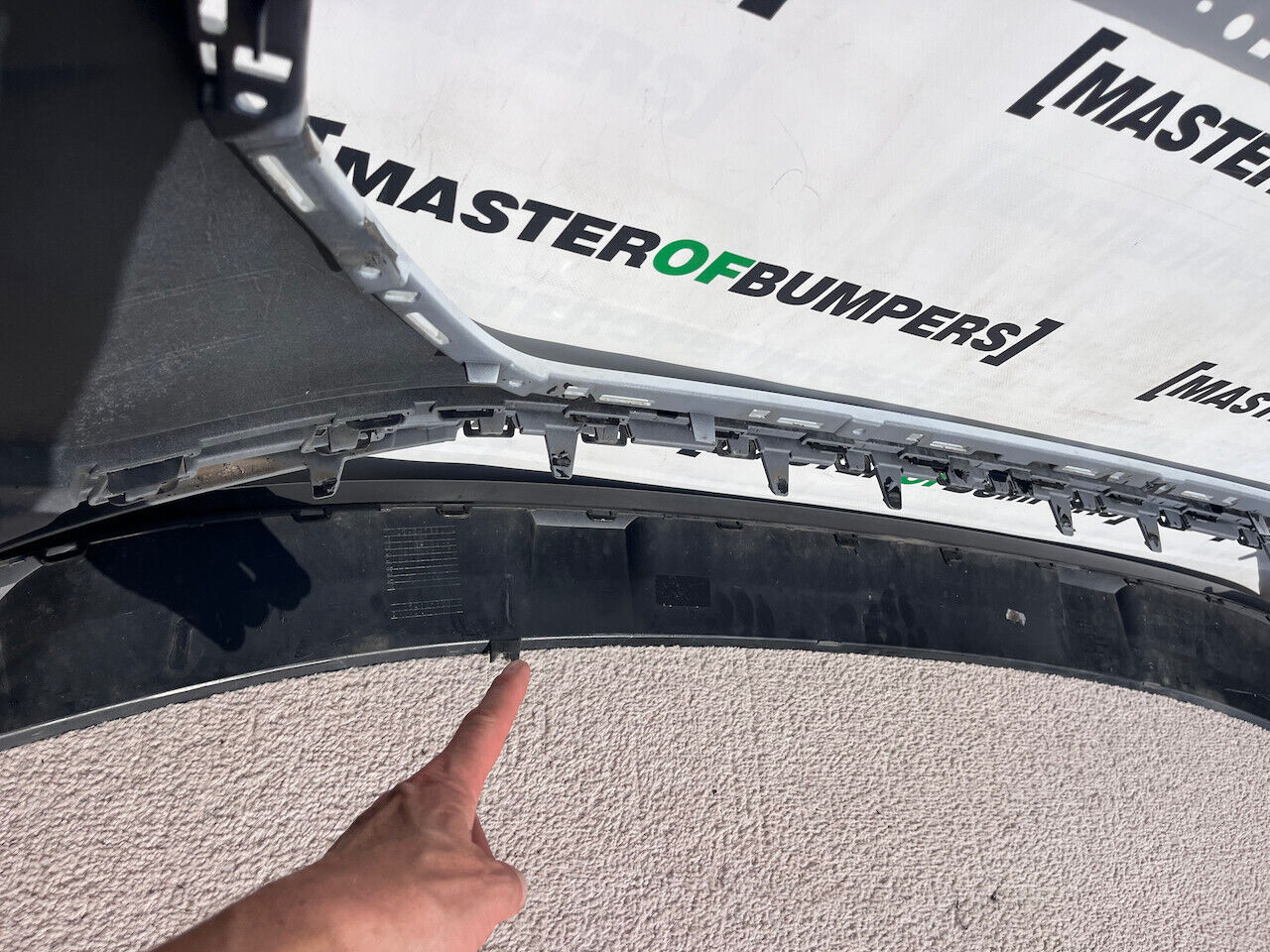 Audi Etron E-tron S Line Suv 2019-2024 Front Bumper 6 Pdc +jets Genuine [a773]