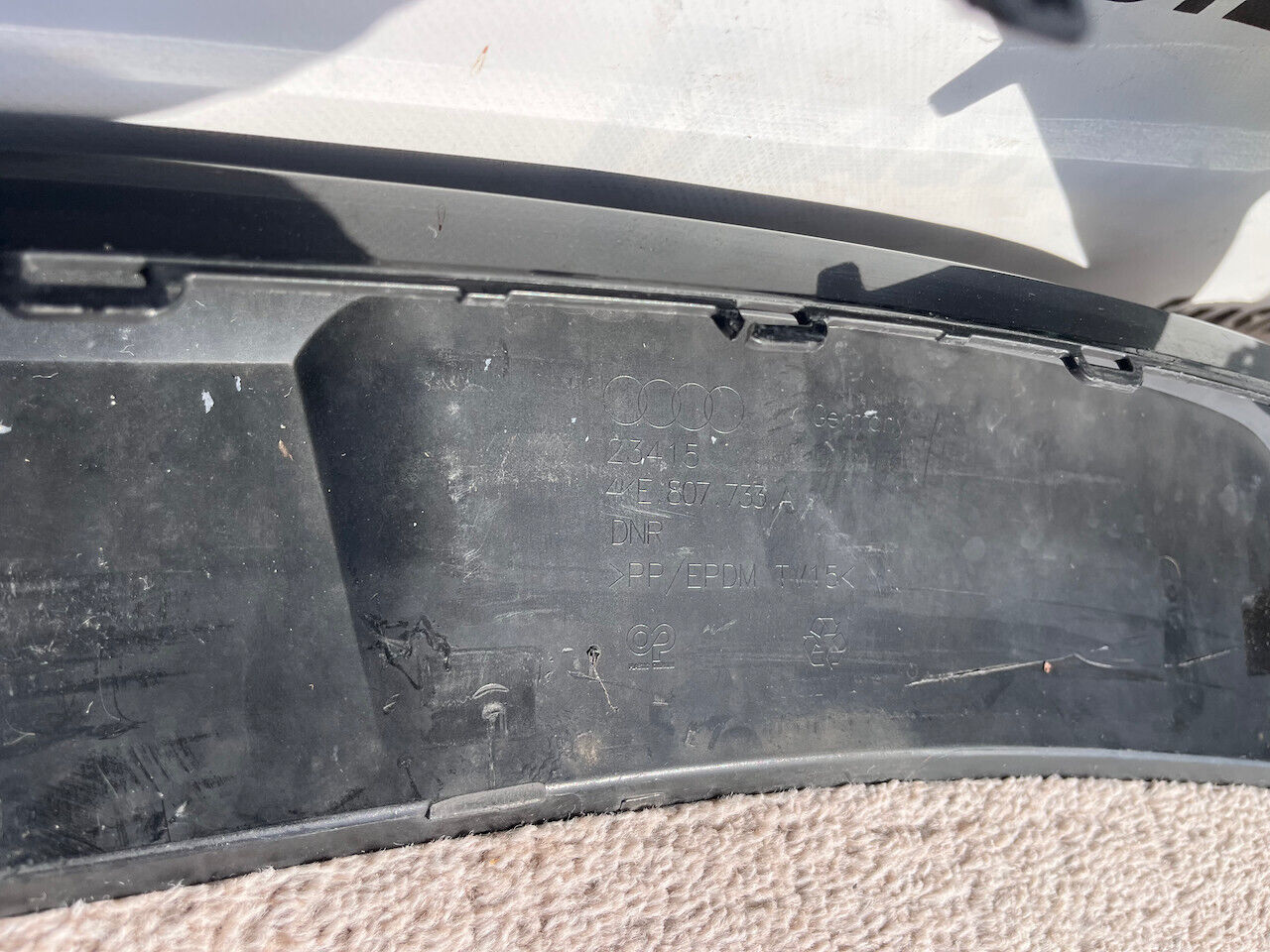 Audi Etron E-tron S Line Suv 2019-2024 Front Bumper 6 Pdc +jets Genuine [a773]