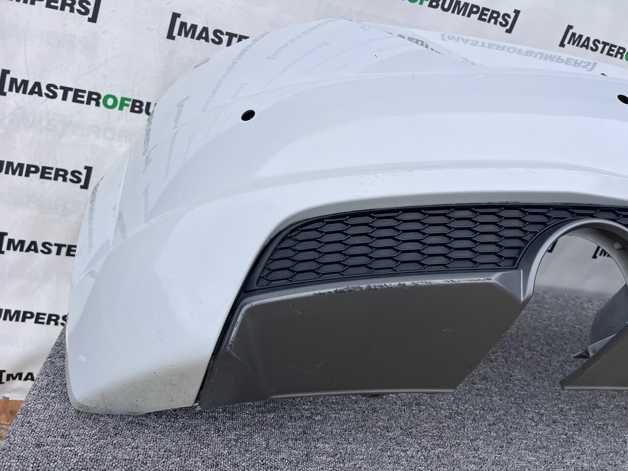 Audi Tt S Line Tts Coupe Cabrio Tfsi 2015-2018 Rear Bumper 4 Pdc Genuine [a807]