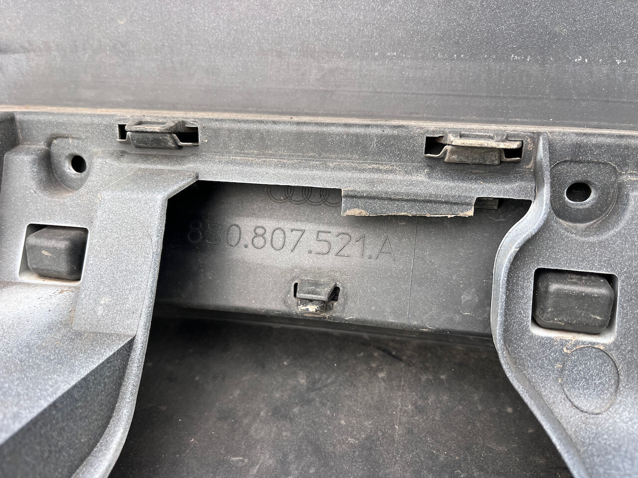 Audi Tt S Line Tts Coupe Cabrio Tfsi 2015-2018 Rear Bumper 4 Pdc Genuine [a807]