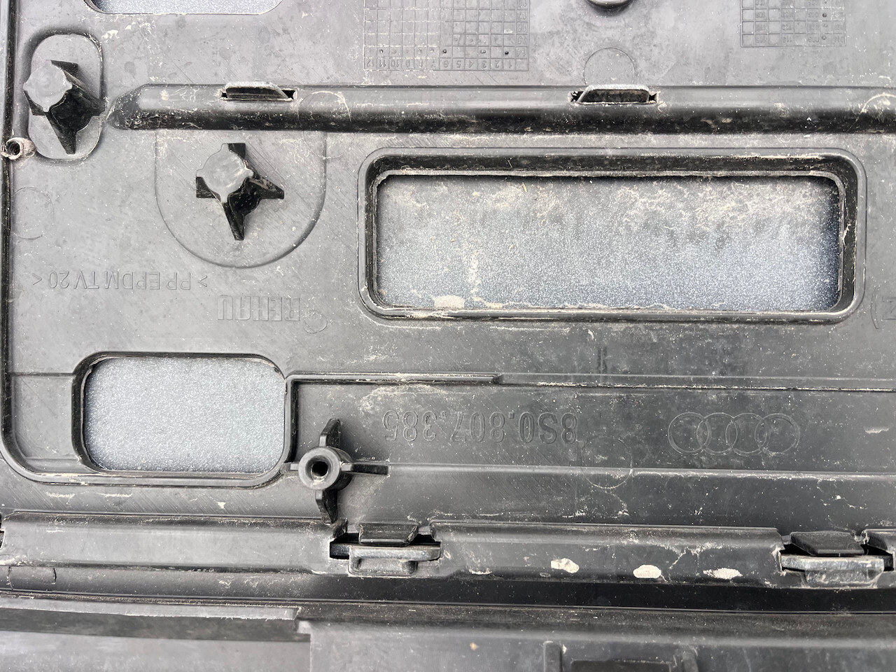 Audi Tt S Line Tts Coupe Cabrio Tfsi 2015-2018 Rear Bumper 4 Pdc Genuine [a807]